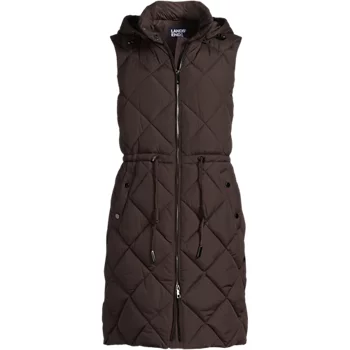 Women's Cinch Waist Long Gilet